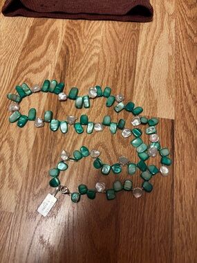 Lucoral Beaded Pearl Necklace - Women Jewelry